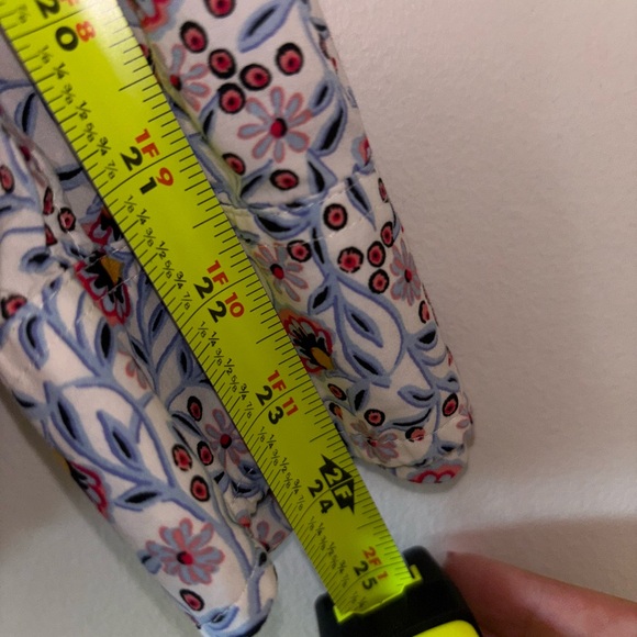 Talbots Cotton Lotus Flower Floral Button Down Blouse Size XL - Picture 10 of 10